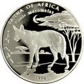 Сомали 10000 шиллингов 1998 Шакал (Canis mesomelas) Фауна Африки.Арт.60