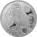 Новая Зеландия 5 долларов 2017 Сова.Арт.000511953982/60