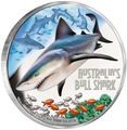 Тувалу 1 доллар 2017 Бычья Акула серия Смертельно Опасные (Tuvalu 1$ 2017 Deadly and Dangerous Bull Shark 1oz Silver Coin).Арт.000363354003/92
