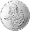 Канада 30 долларов 2017 Волк (Canada 30$ 2017 Wolf 2 oz Silver Coin).Арт.000703854364/60