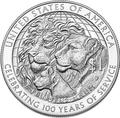    1  2017    (2017 US 1$ Lions Club International Centennial Proof)..000370153838/60