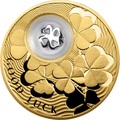 Ниуэ 2 доллара 2013 Клевер Монеты на Удачу (Niue 2$ 2013 Lucky Coin Clover GPL).Арт.000330349051/60