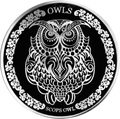 Токелау 5 долларов 2018 Сова Сплюшка (Tokelau 5$ 2018 Scops Owl).Арт.60