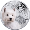 Ниуэ 1 доллар 2014 Вест Хайленд Уайт Терьер Собака Лучший Друг Человека (Niue 1$ 2014 West Highland White Terrier Man’s Best Friends).Арт.63