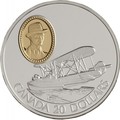  20  1994  Vedette  .  (Canada 20$ 1994 Aviation Series Vickers Vedette Wilfred T.Reid 1oz Silver Coin)..68