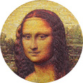  20  2018          (Palau 20$ 2018 Mona Lisa Leonardo Da Vinci Great Micromosaic Passion)..70