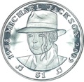 Сьерра Леоне 1 доллар 2010 Майкл Джексон (Sierra Leone 1$ 2010 Michael Jackson).Арт.000047542728/63