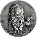  2000  2018    (2018 Cameroon 2000 Francs Cecil the Lion 2oz Silver)..70
