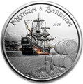    2  2018   (Antigua&Barbuda 2$ 2018 Ship Rum Runner 1Oz Silver Coin)..000559956326