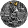 Ниуэ 2 доллара 2019 Гефест Бог Кузнецов (Niue 2019 2$ Hephaestus God of Blacksmiths Gods 2 oz Antique Finish Silver Coin).Арт.67