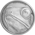 Ниуэ 1 доллар 2019 Лягушка Животные Чемпионы (Niue 1$ 2019 Frog Animal Champions 1 oz Silver Coin) Буклет.Арт.67