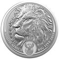Южная Африка 5 рандов 2019 Лев Большая Африканская Пятерка (South Africa 5R 2019 Lion Big Five 1oz Silver Coin) Блистер.Арт.65