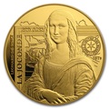 Франция 50 евро 2019 Мона Лиза Леонардо Да Винчи серия Музеи Франции (2019 France 50E Monna Lisa Gold Coin).Арт.75