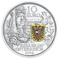 Австрия 10 евро 2019 Благородство серия Рыцарские Истории (Austria 10E 2019 Chivalry Knights’ Tales Silver Coin).Арт.65