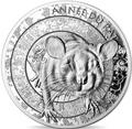 Франция 10 евро 2020 Год Крысы Лунный календарь (France 10E 2020 Year of the Rat Lunar Silver Coin).Арт.000332357892/65