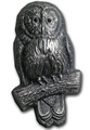 Монголия 1000 тугриков 2019 Уральская Сова Фигурка (Mongolia 1000T 2019 Ural Owl 3D 2 oz Silver Coin).Арт.65