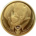 Южная Африка 50 рандов 2020 Носорог Большая Африканская Пятерка (South Africa 50 Rand 2020 Rhino Big Five 1oz Gold Coin).Арт.75