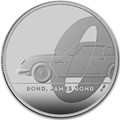 Великобритания 2 фунта 2020 Джеймс Бонд (GB 2&#163; 2020 James Bond 1oz Silver Proof Coin).Арт.65