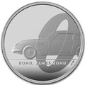 Великобритания 5 фунтов 2020 Джеймс Бонд (GB 5&#163; 2020 James Bond 2oz Silver Proof Coin).Арт.65