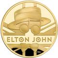 Великобритания 100 фунтов 2020 Элтон Джон Легенды Музыки (GB 100&#163; 2020 Elton John Music Legends 1oz Gold Proof Coin).Арт.82