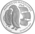 Португалия 7,5 евро 2020 Магелланов Пролив Пингвины Корабль ( Portugal 7,5 Euro 2020 The Passage of the Strait 1520 Silver Coin ).Арт.92