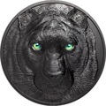 Палау 50 долларов 2021 Черная Пантера Килограмм ( Palau 50$ 2021 Black Panther Hunters by Night Kilo Silver Coin ).Арт.92