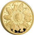 Великобритания 100 фунтов 2021 Звери Королевы (GB 100&#163; 2021 Queen's Beast 1oz Gold Proof Coin).Арт.92