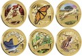Австралия 1$ 2012 Животные Атлеты Набор 6 Монет (Australia 2012 1$ Animal Athletes Young Collectors Coin Collection).Арт.92