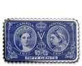 Канада 50 центов 2019 Бриллиантовая Юбилейная Марка Королевы Виктории (2019 Canada 50 cents Queen Victoria Diamond Jubilee Stamp Canada's Historical Stamps 1oz Silver Coin).Арт.92