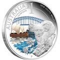 Австралия 1 доллар 2010. &quot;Празднование Австралии&quot; &quot;Новый Южный Уэльс&quot; &quot;Коала&quot;