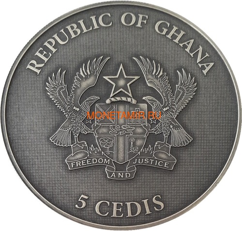  1000     10     1000   25  2018     5   (Cameroon 1000FCFA Congo Dem 10F Congo Rep 1000FCFA Ghana 25C 2018 Spirit of Africa Lions Prestige Set)..002185757241/65 (,  11)