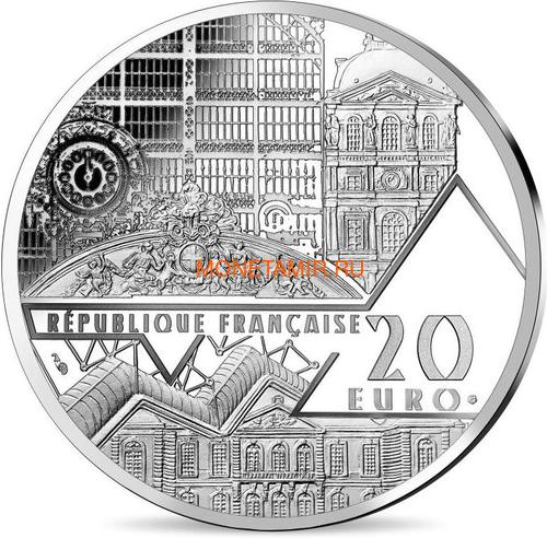  20  2019         (2019 France 20E Monna Lisa Silver Coin)..75 (,  2)