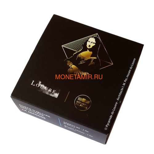  20  2019         (2019 France 20E Monna Lisa Silver Coin)..75 (,  5)