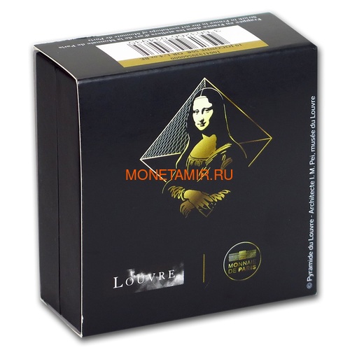  50  2019         (2019 France 50E Monna Lisa Gold Coin)..75 (,  3)