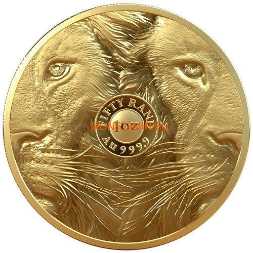   50  2019     (South Africa 50 Rand 2019 Lion Big Five 1oz Gold Coin)..65 (,  1)