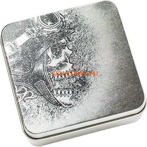  5  2019   (Palau 5$ 2019 Biker Skull 1 oz Silver Coin)..65 (,  5)