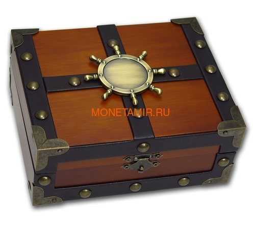   200  2018   250   (Solomon Isl. 200$ 2018 250Y James Cooks Ship Endeavour Commissioning Mother of Pearl Gold Coin Proof)..60 (,  3)