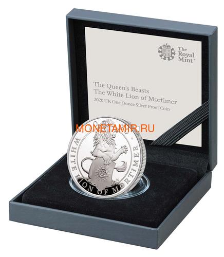  2  2020       (GB 2&#163; 2020 Queen's Beast White Lion of Mortimer Silver Coin)..65 (,  2)
