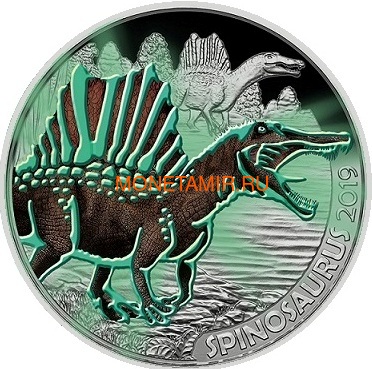  3  2019    (Supersaurs The Spinosaurus Austria 3 euro 2019)..65 (,  1)