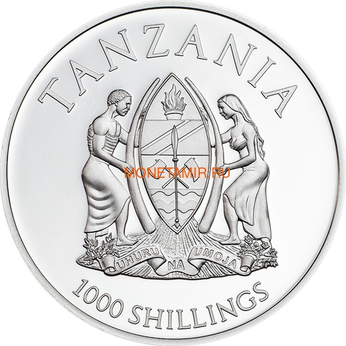  1000  2016       3D (Tanzania 1000Sh 2016 Exotic Butterflies Cymothoe Hobarti 3D Silver Coin)..000451952664/60 (,  2)