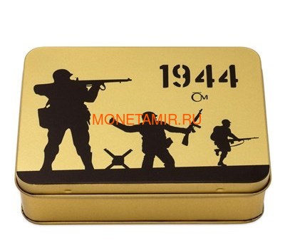  425  2019    1944  -       (Niue 425$ 2019 Set Gold Coins War 1944 Battle of Monte Cassino Operation Overlord Market Garden Battle of Leyte)..K5G/92 (,  7)