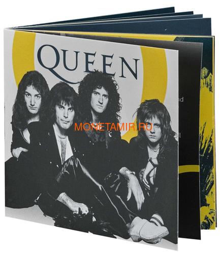  2  2020    (GB 2&#163; 2020 Queen Music Legends 1oz Silver Proof Coin)..92E (,  4)