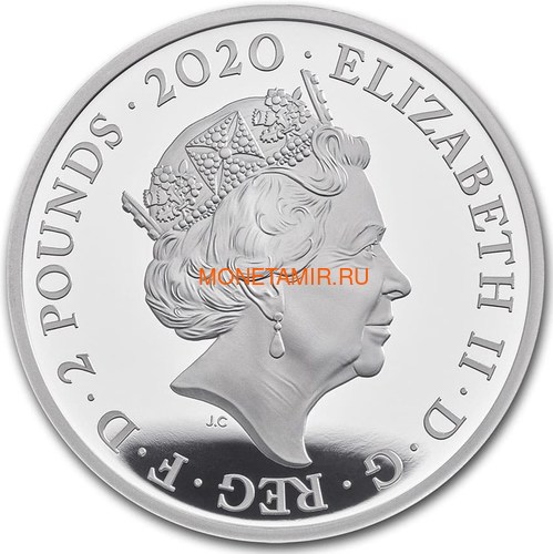  2  2020    (GB 2&#163; 2020 Queen Music Legends 1oz Silver Proof Coin)..92E (,  2)