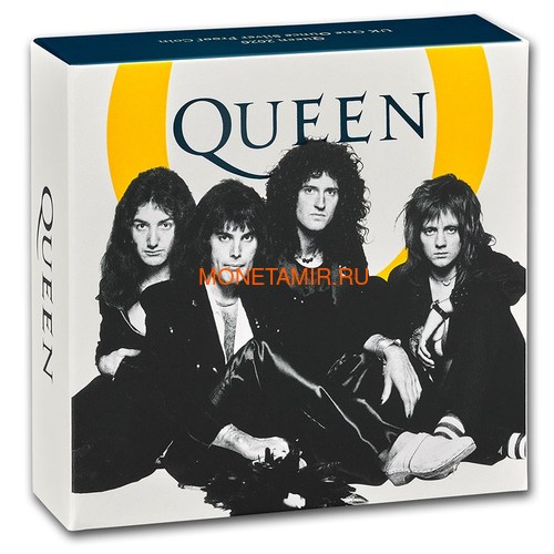  2  2020    (GB 2&#163; 2020 Queen Music Legends 1oz Silver Proof Coin)..92E (,  5)