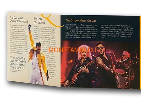  5  2020    (GB 5&#163; 2020 Queen Music Legends Brilliant Uncirculated Coin) ..65 (,  7)