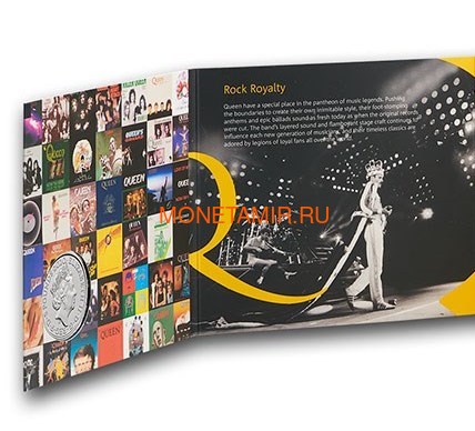  5  2020    (GB 5&#163; 2020 Queen Music Legends Brilliant Uncirculated Coin) ..65 (,  4)