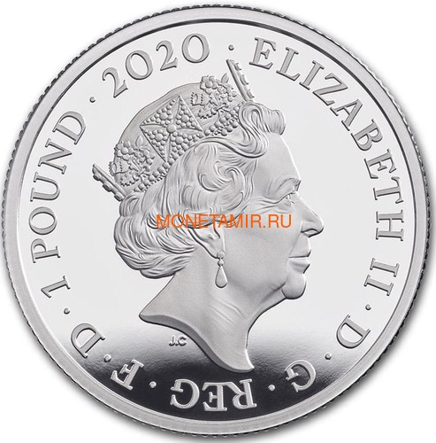  1  2020    (GB 1&#163; 2020 Queen Music Legends Half Oz Silver Proof Coin)..65 (,  3)