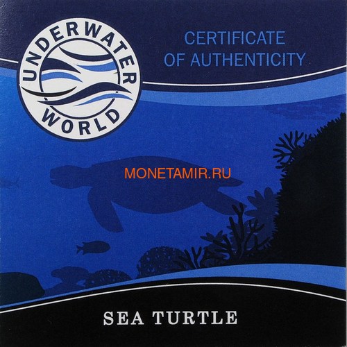  5  2018     (Barbados 5$ 2018 Sea Turtle Underwater World)..60 (,  6)
