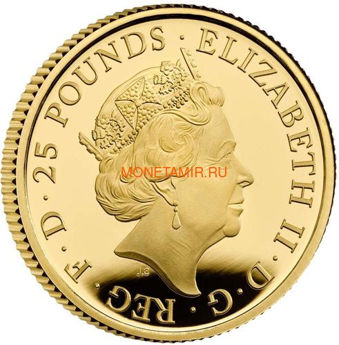 25  2020       (GB 25&#163; 2020 Queen's Beast White Horse of Hanover Gold Coin)..65 (,  1)