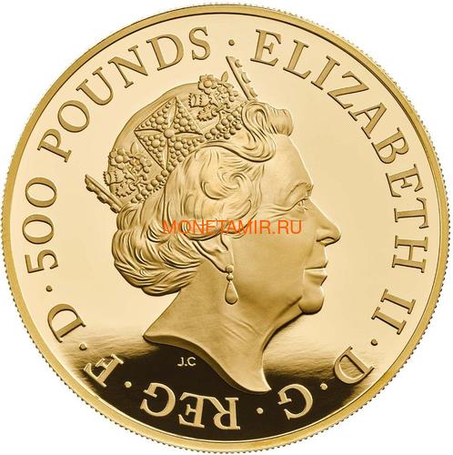  500  2020       (GB 500&#163; 2020 Queen's Beast White Horse of Hanover Gold Coin)..65 (,  1)